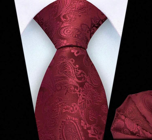 Tie with handkerchief