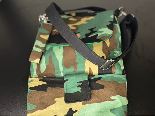 Camo Messenger Bag