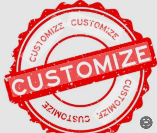 Customize your products