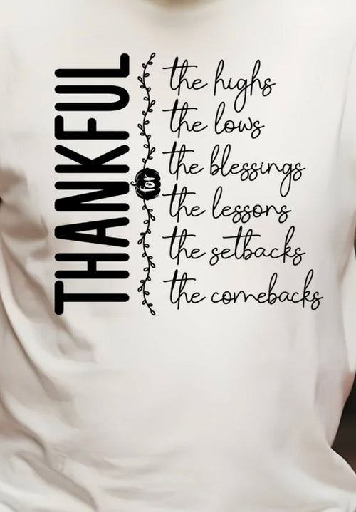 Thankful tshirt