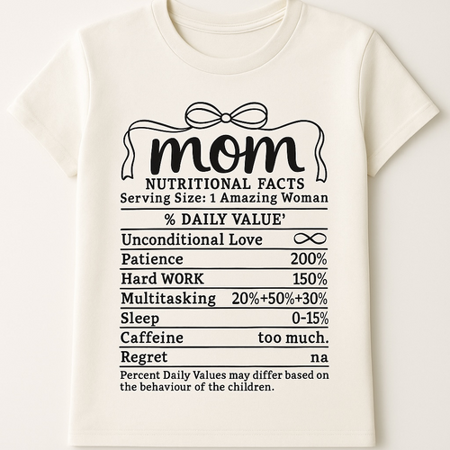 Nutrient list tshirt